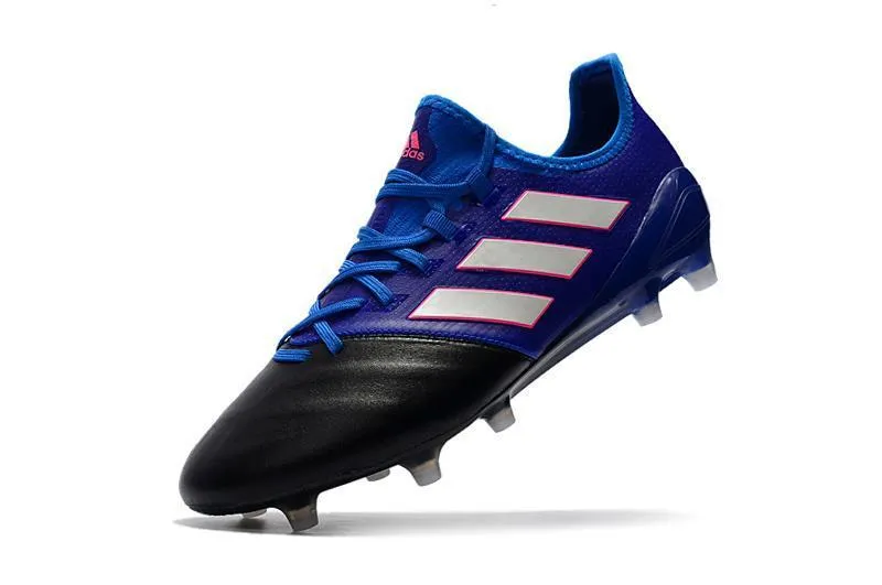 Adidas ACE Series FG Soccers Shoes Blue/Black/White