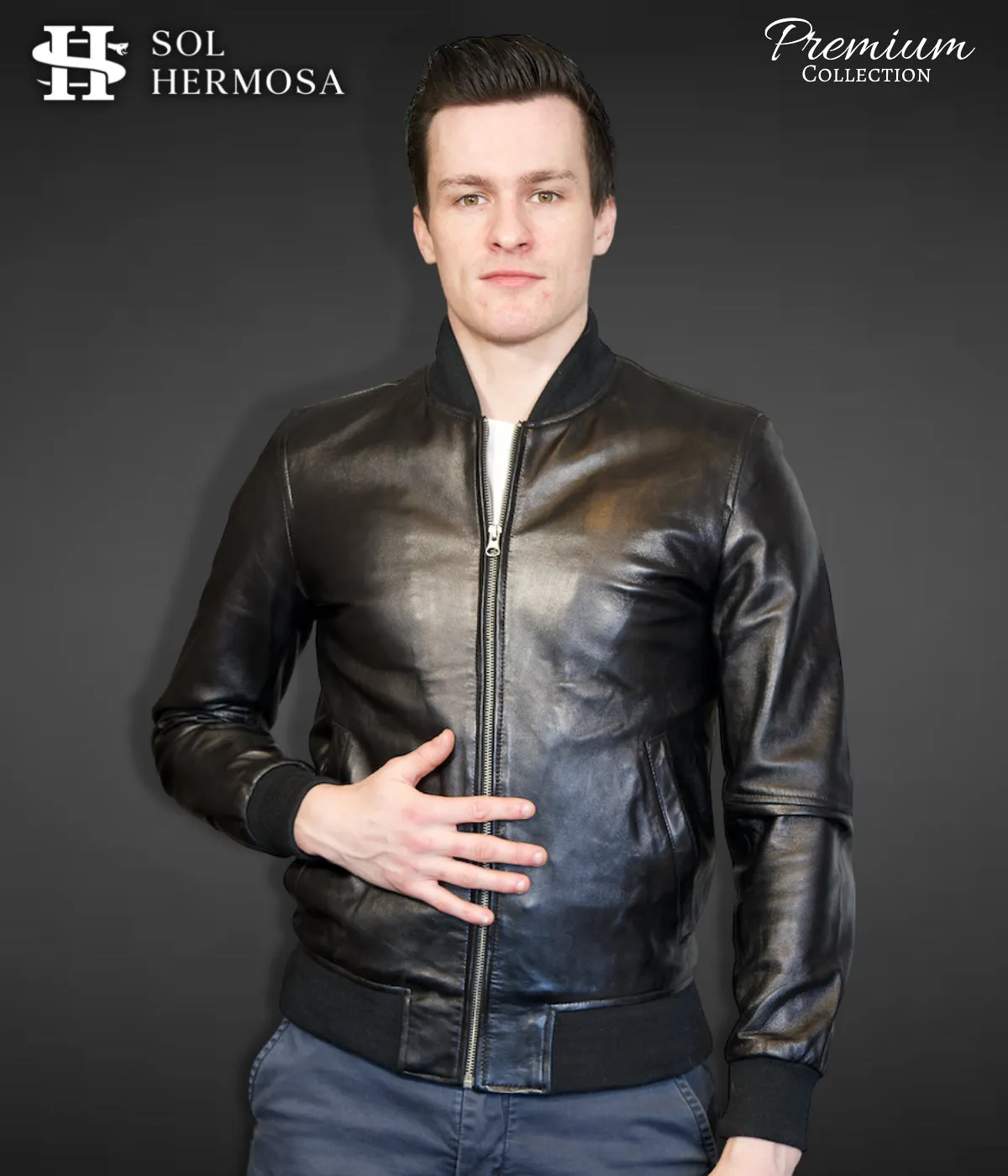 Antony Men's Real Leather Jacket