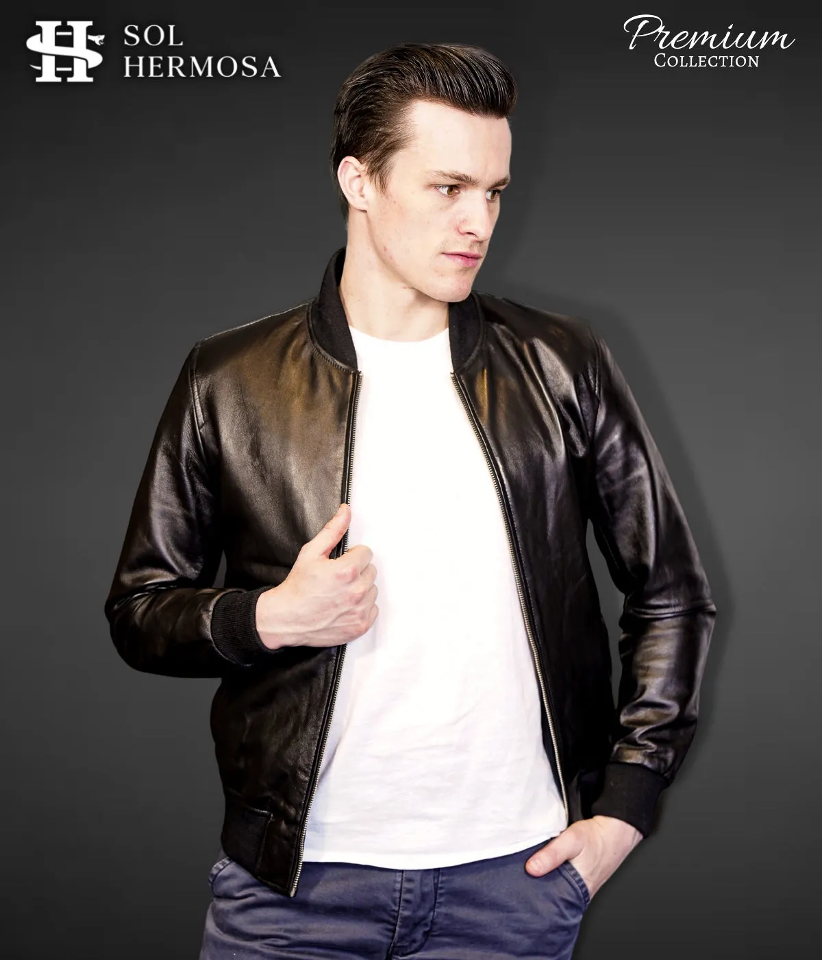 Antony Men's Real Leather Jacket