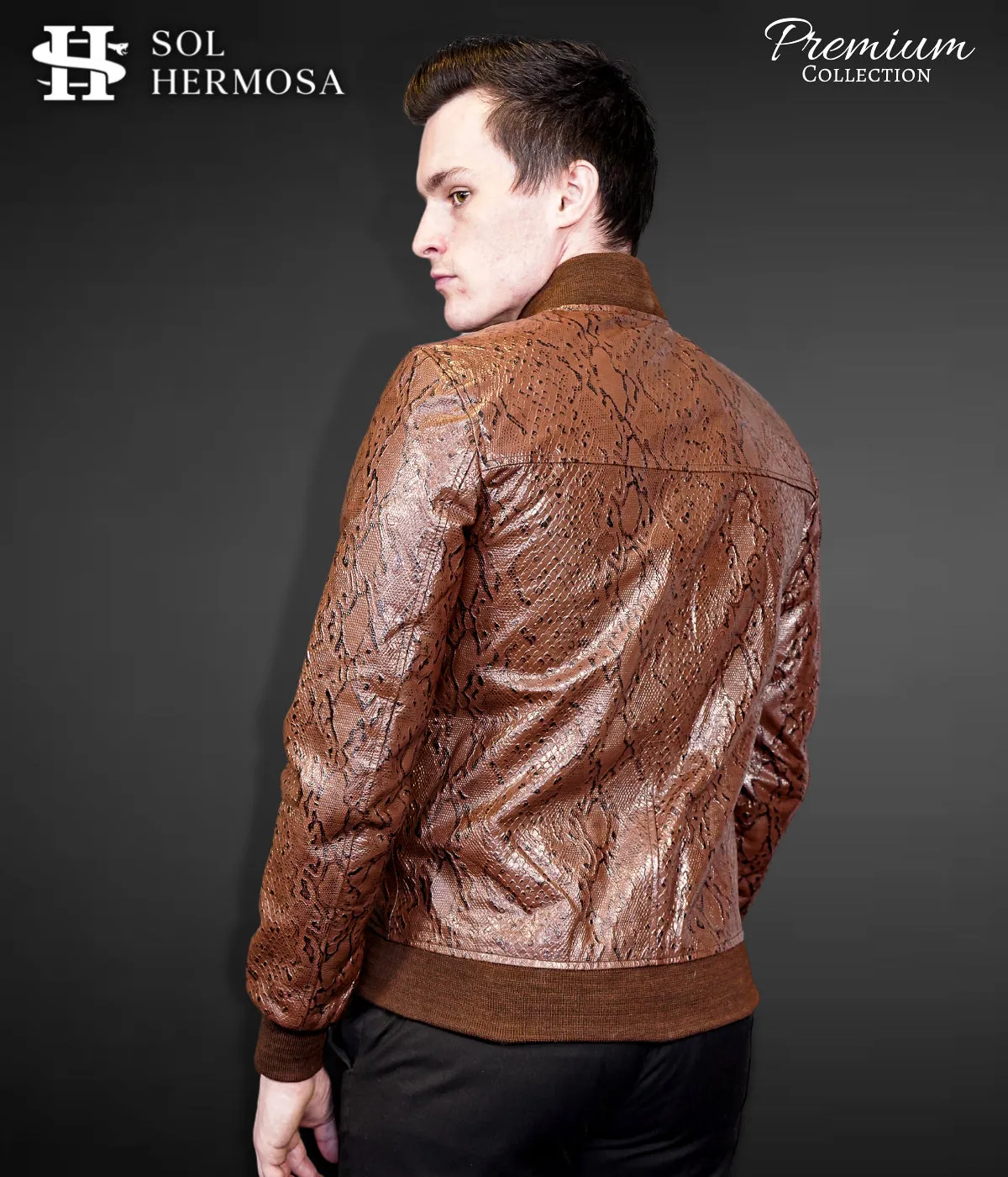 Antony Men's Real Leather Jacket