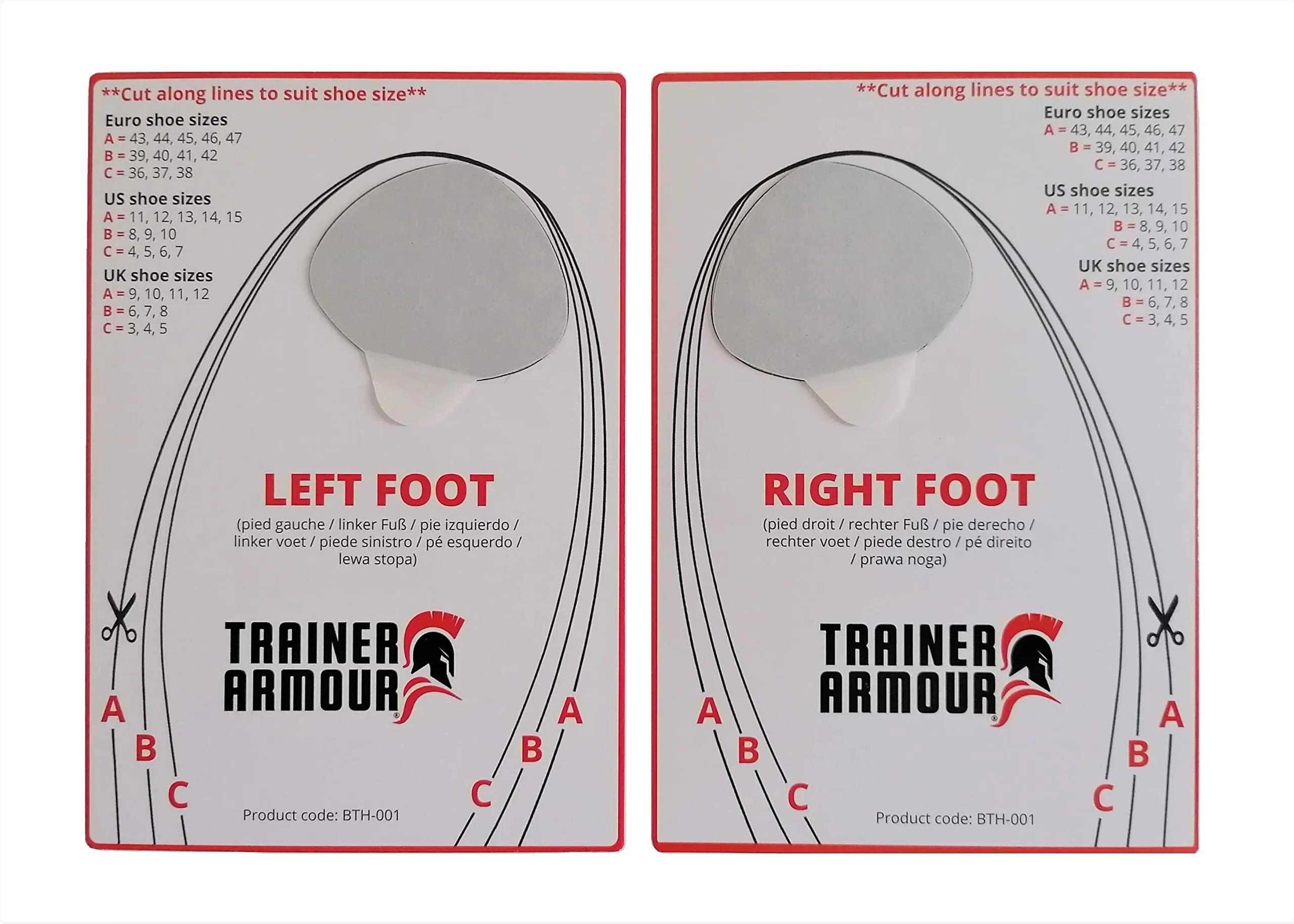 Big Toe Hole Preventer by TRAINER ARMOUR