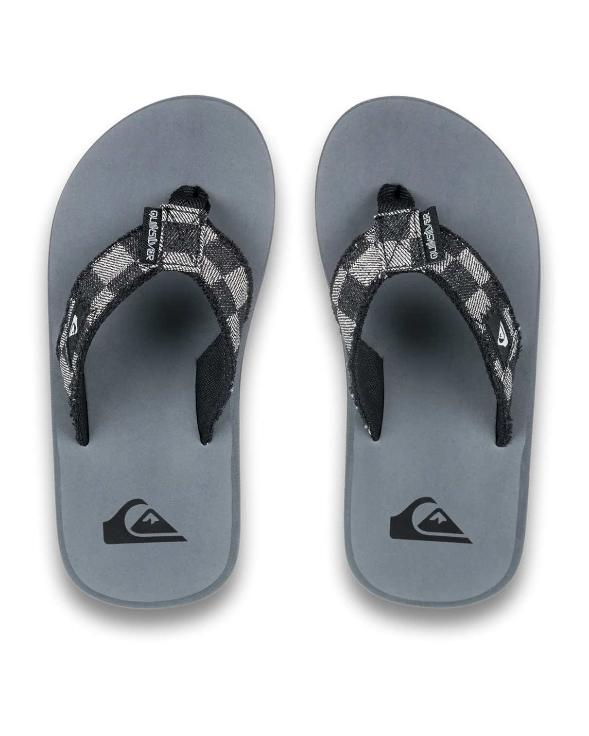 Boys Monkey Abyss Flip Flops in Grey