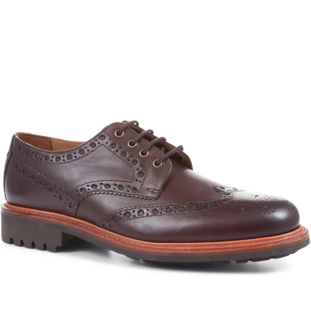 Bushwick Goodyear Welted Leather Brogues - BUSHWICK / 319 886