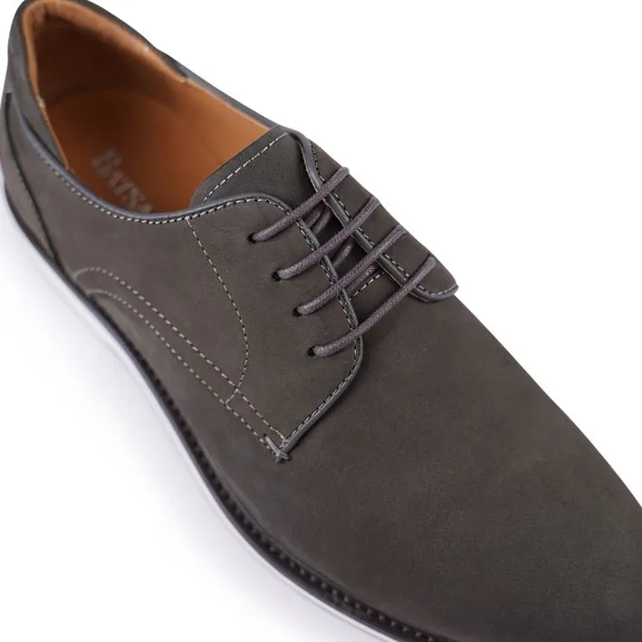 Colter Dark Grey Derby Shoes