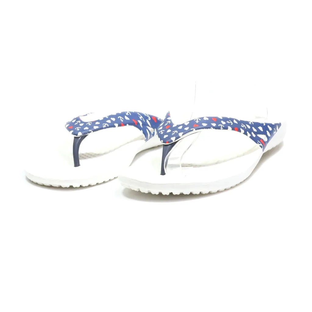 Crocs Kadee Flip Flops Eva Blue Colour For Women