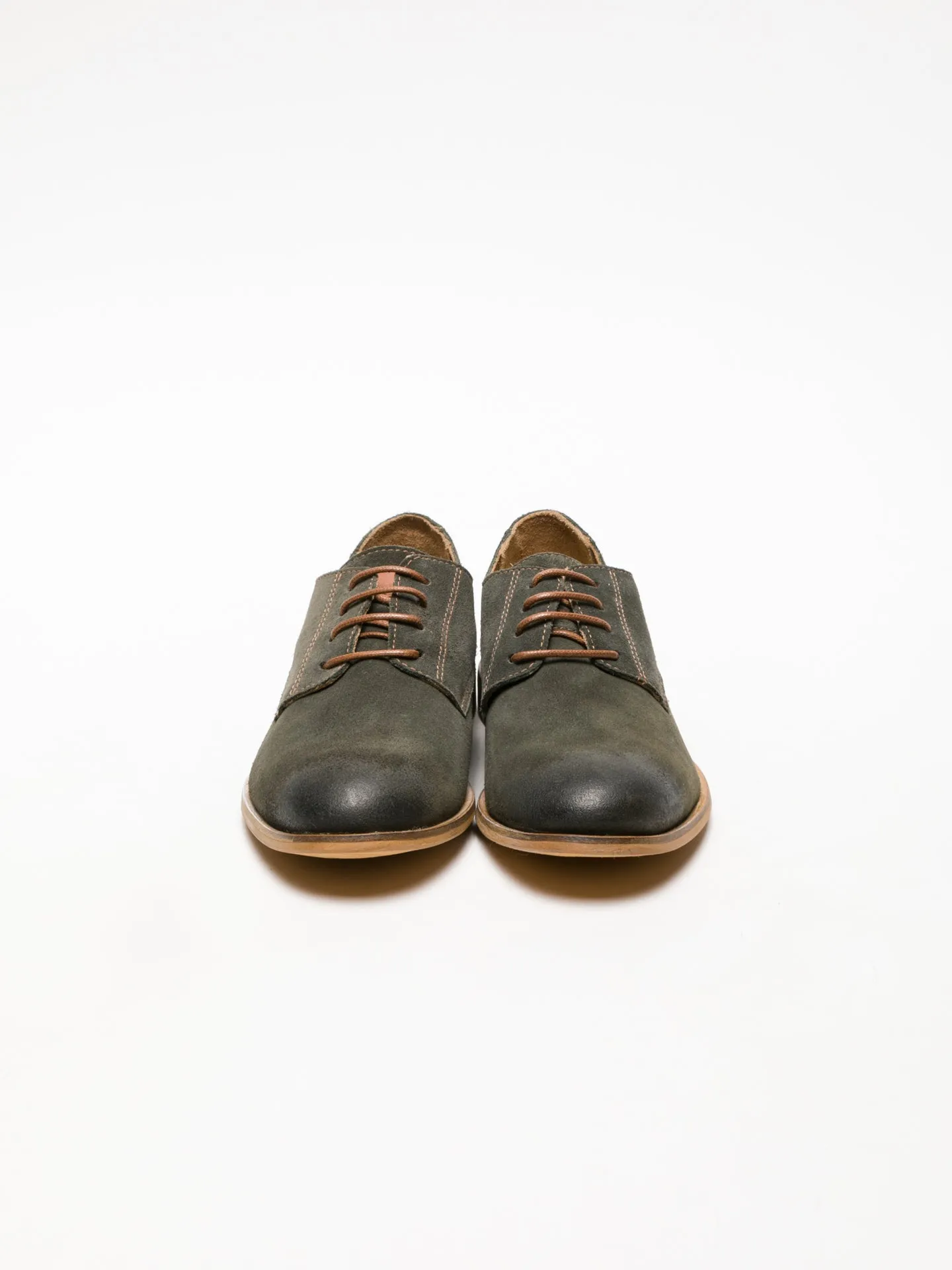 DarkGreen Derby Shoes