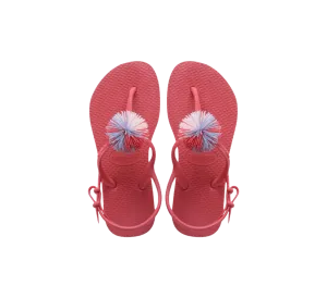 Freedom Slim Pom Pom Sandals