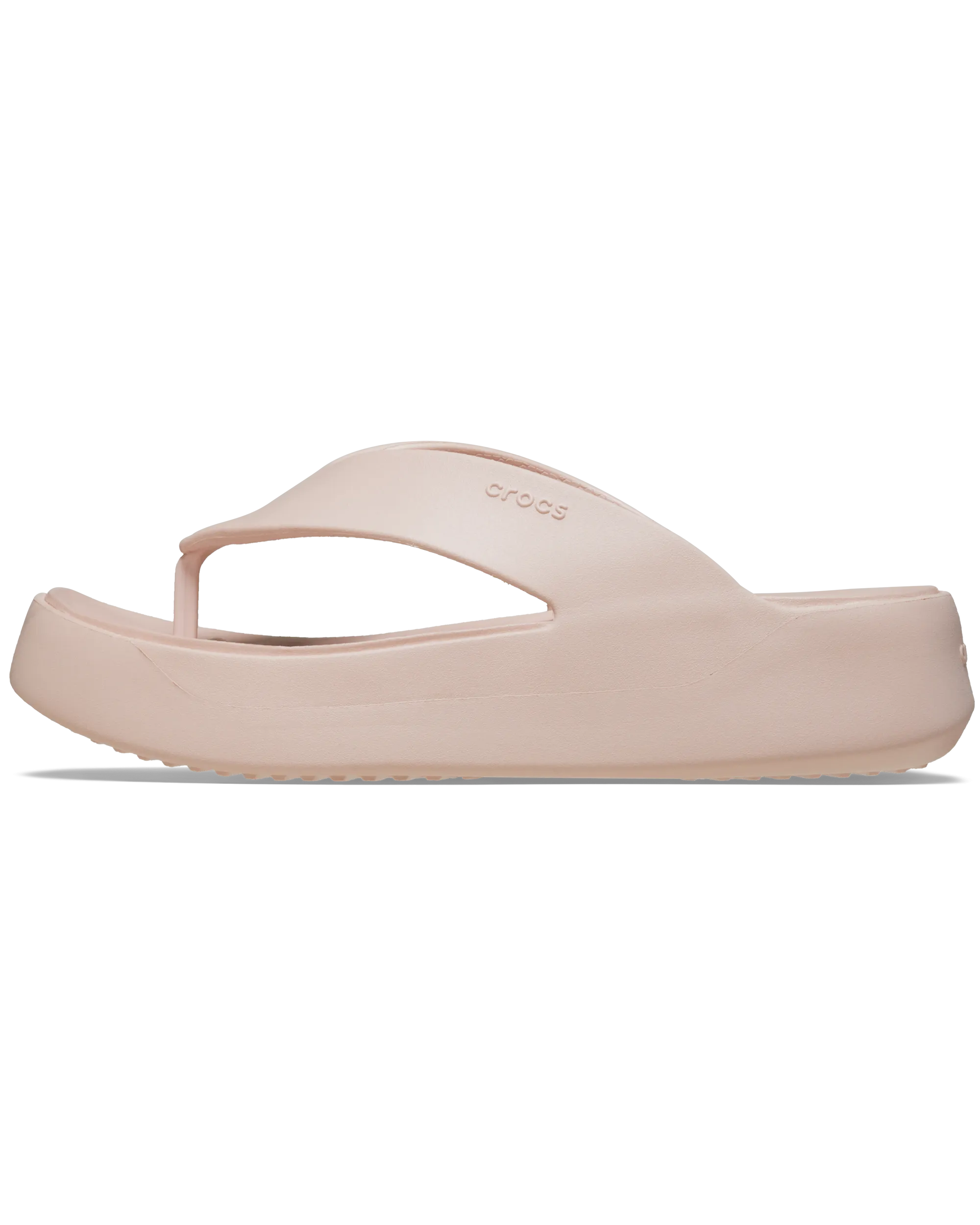 Getaway Platform Flip Flops in Quartz