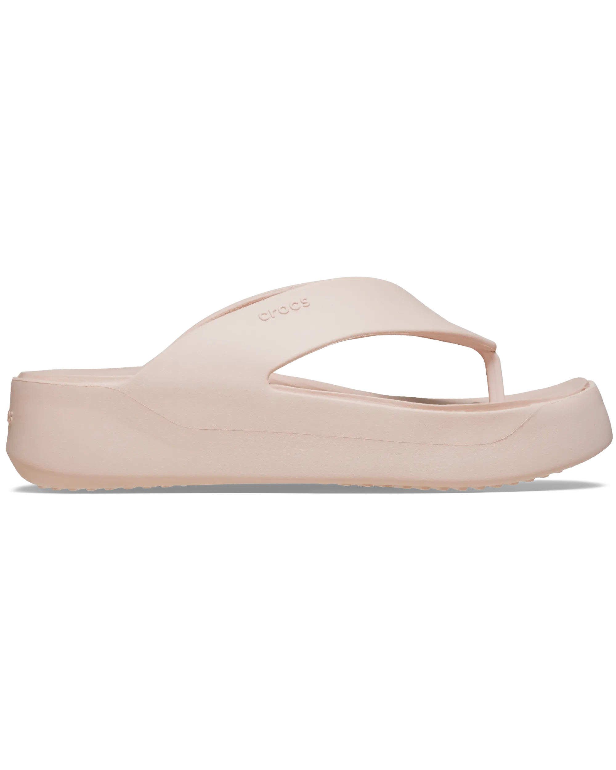 Getaway Platform Flip Flops in Quartz