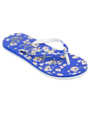 Girls Pebbles VII Flip Flops in Dazzling Blue