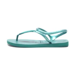 Havaianas Urban Basic Flip Flops Rubber Green Colour For Women