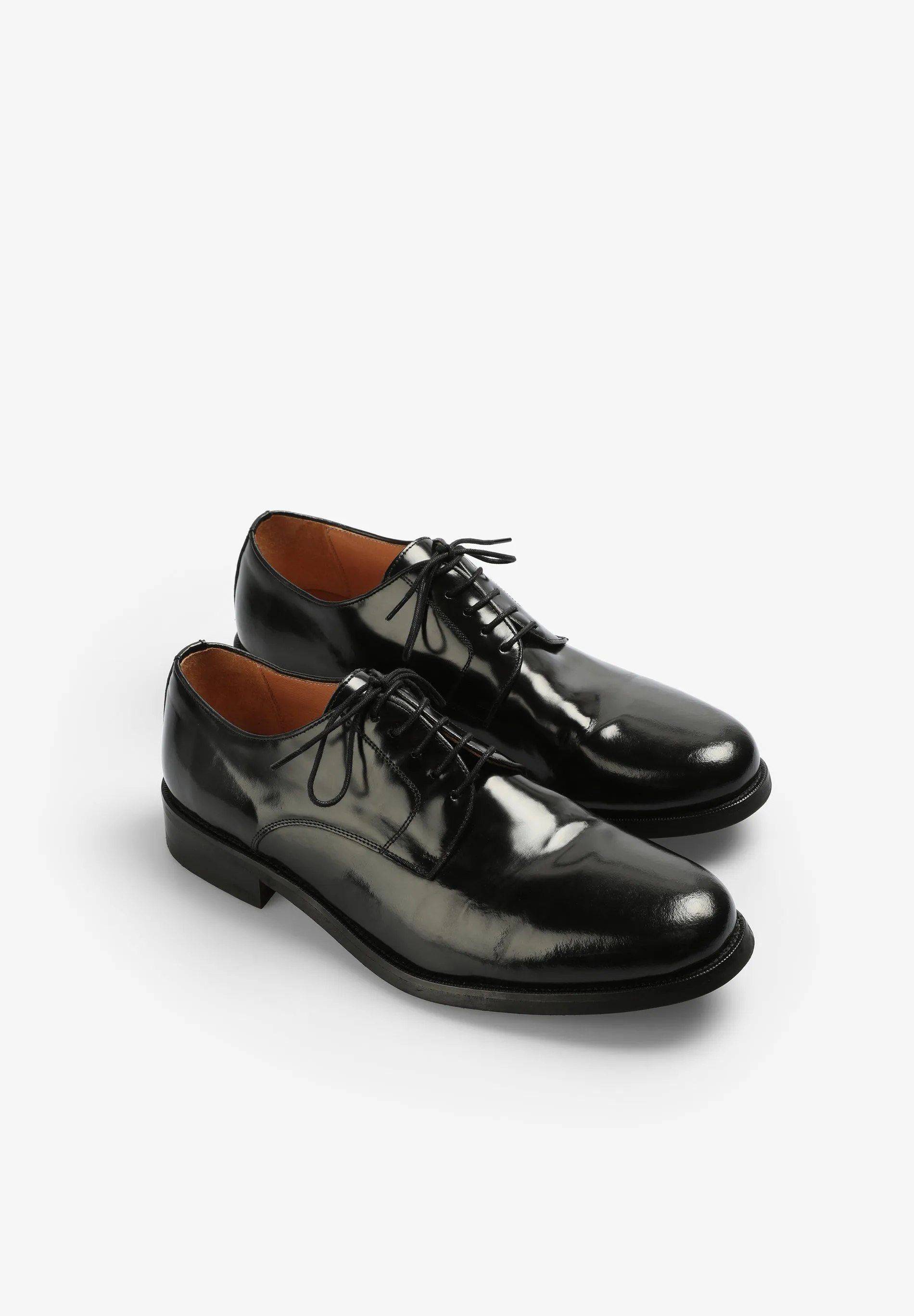 LEATHER DERBY SHOES