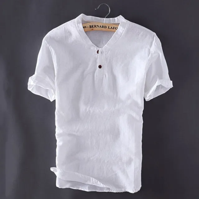 Men's Linen Casual Slim fit Shirts