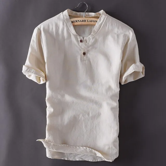 Men's Linen Casual Slim fit Shirts