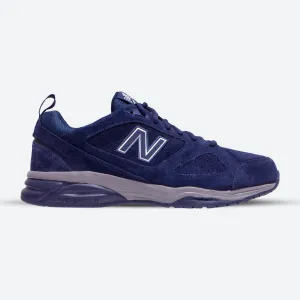 Mens New Balance Wide Fit MX624NV4 Navy Trainers - By Wide Fit Shoes ABZORB