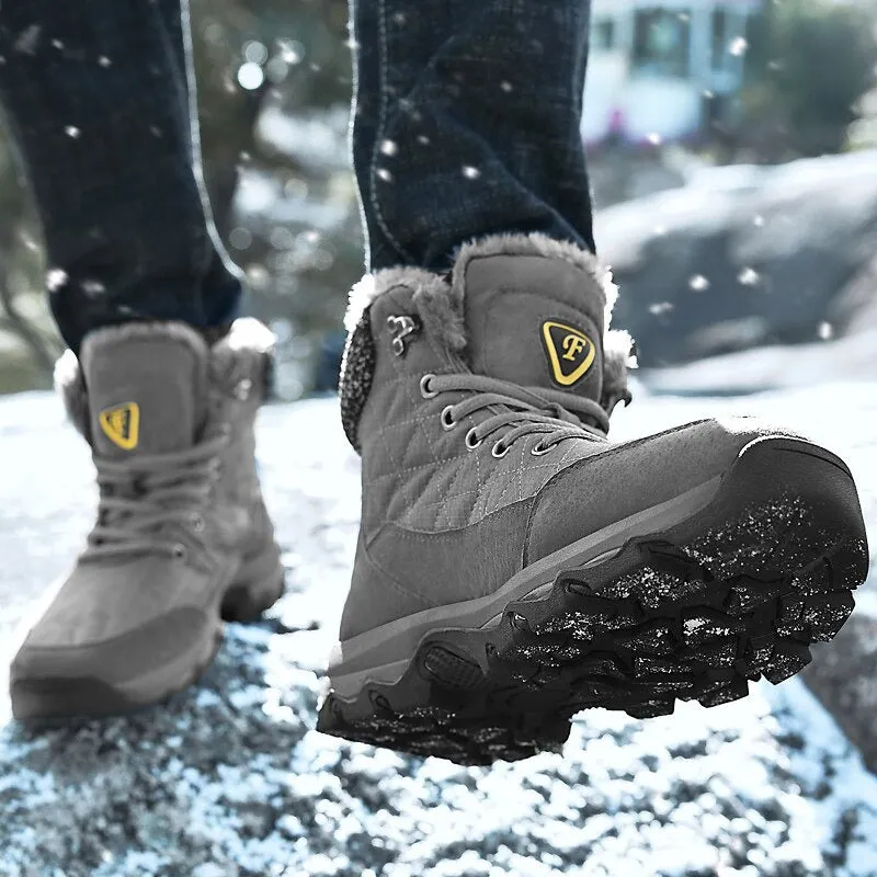 Men's Warm Outdoor Non-Slip Snow Boots