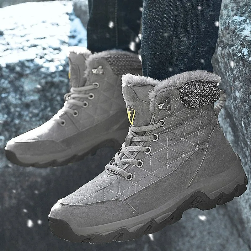 Men's Warm Outdoor Non-Slip Snow Boots