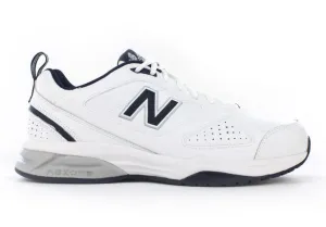 NEW BALANCE MENS 624 V4 - WHITE/NAVY