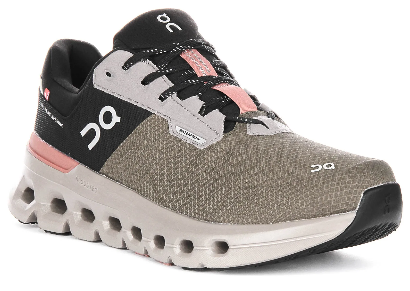 On Running Cloudrunner 2 Waterproof In Black Olive For Women