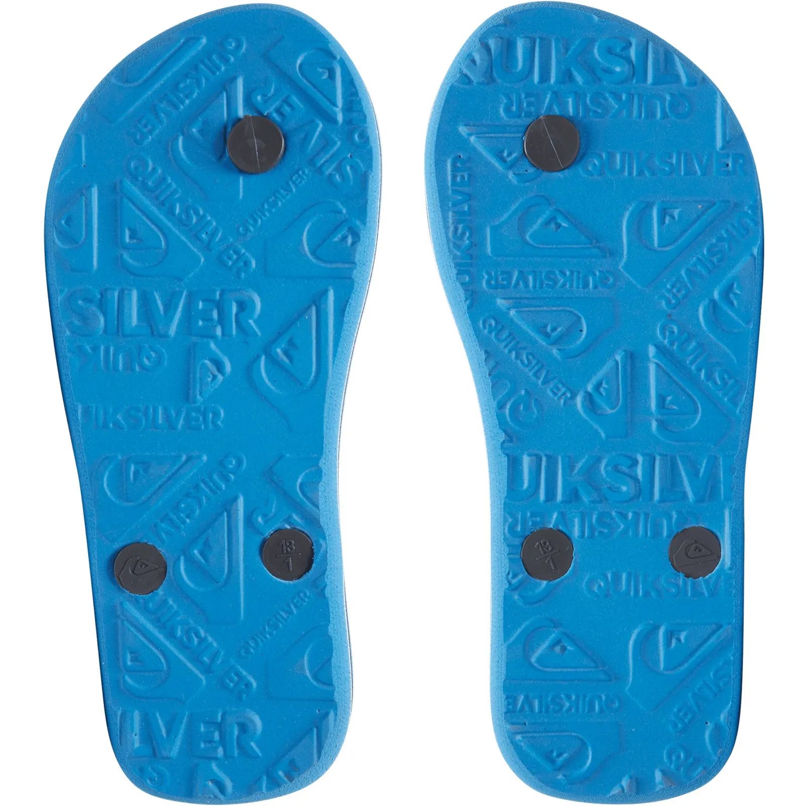 Quiksilver Kids Molokai Slab Flip Flops - Blue