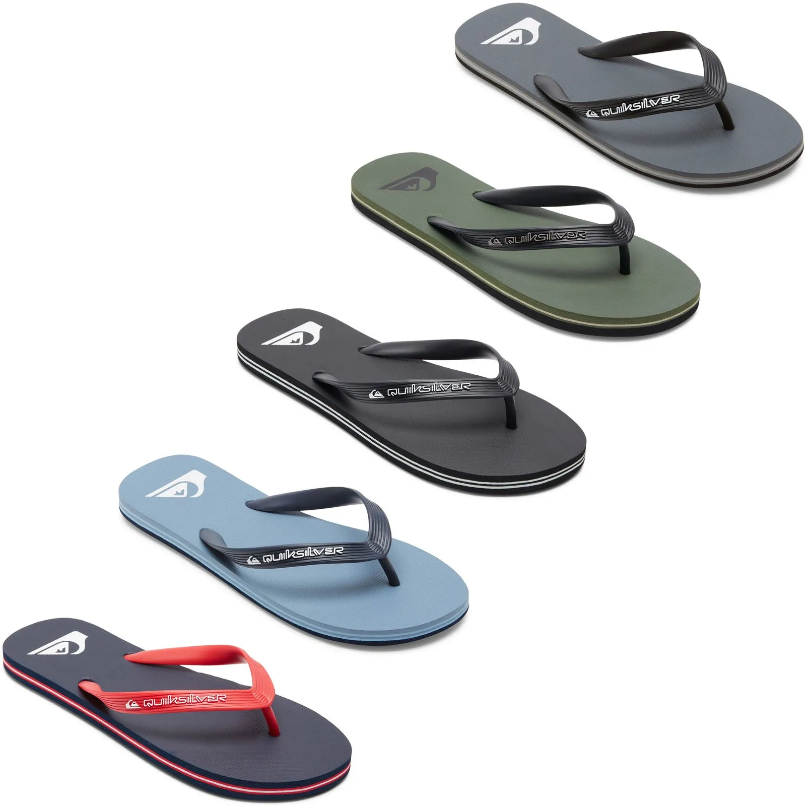 Quiksilver Mens Molokai Core Flip Flops