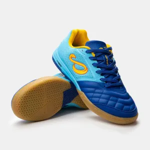 Senda Athletics USHUAIA Club 2.0 Futsal Shoe - Blue/Yellow