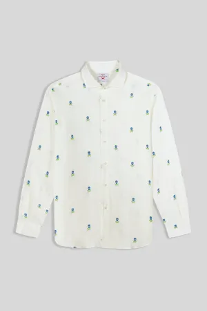 shirt with separate white peppers