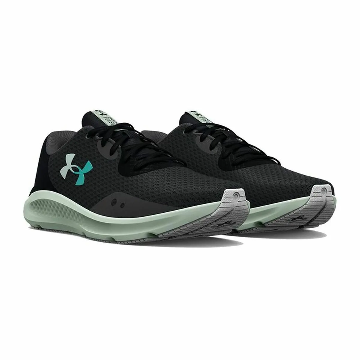 Sports Trainers for Women Under Armour Charged Black Sneaker