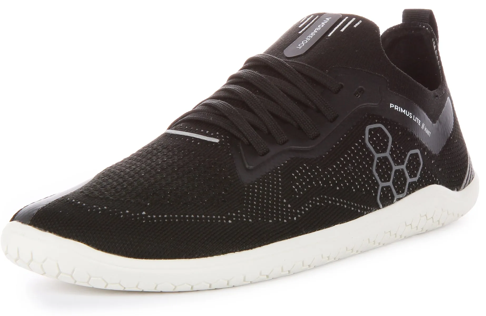 Vivobarefoot Primus Lite Knit In Black For Men