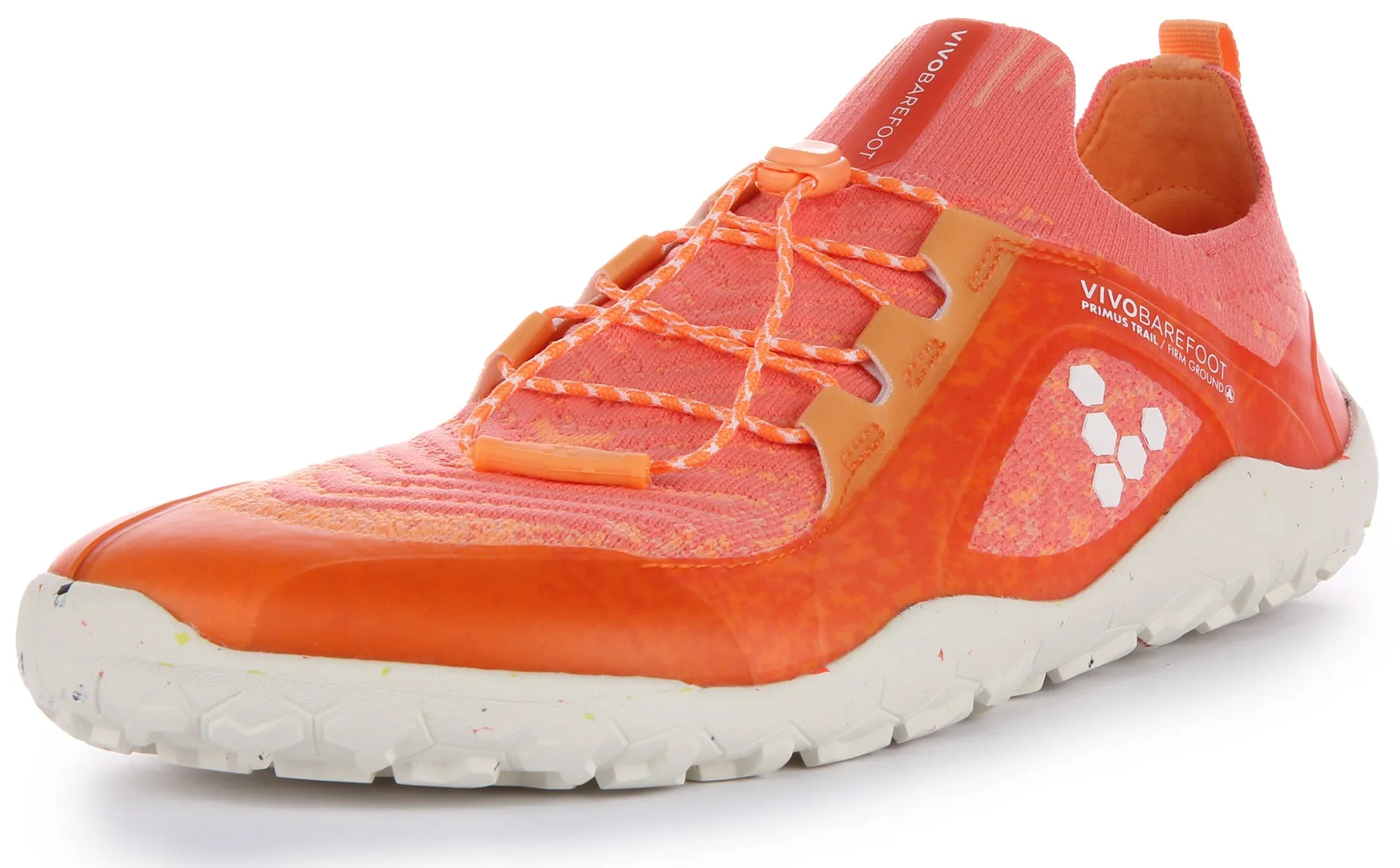 Vivobarefoot Primus Trail In Orange For Men