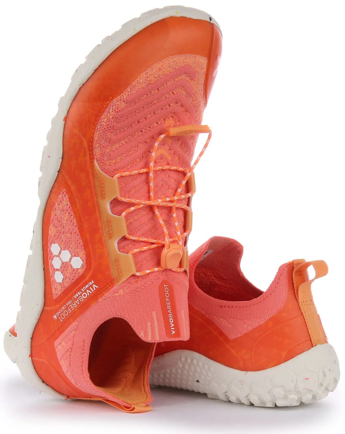 Vivobarefoot Primus Trail In Orange For Men