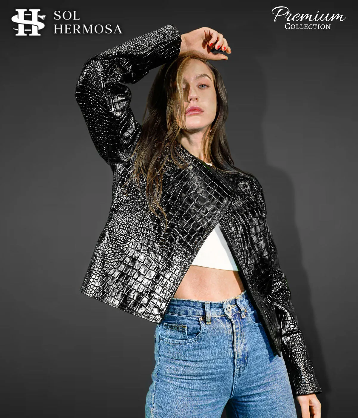 Women's Leather Jacket - Hestia