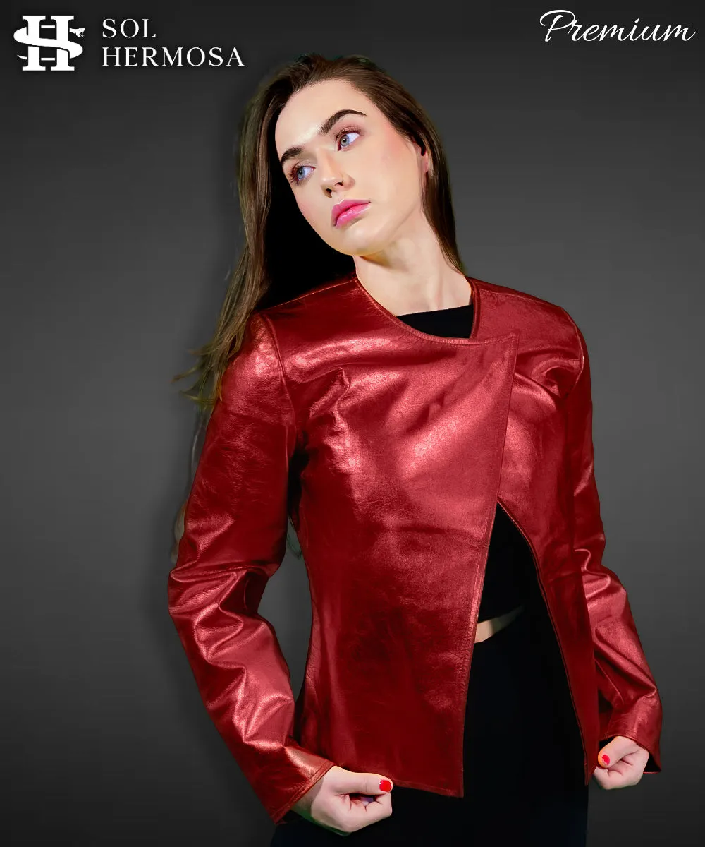 Women's Leather Jacket - Hestia