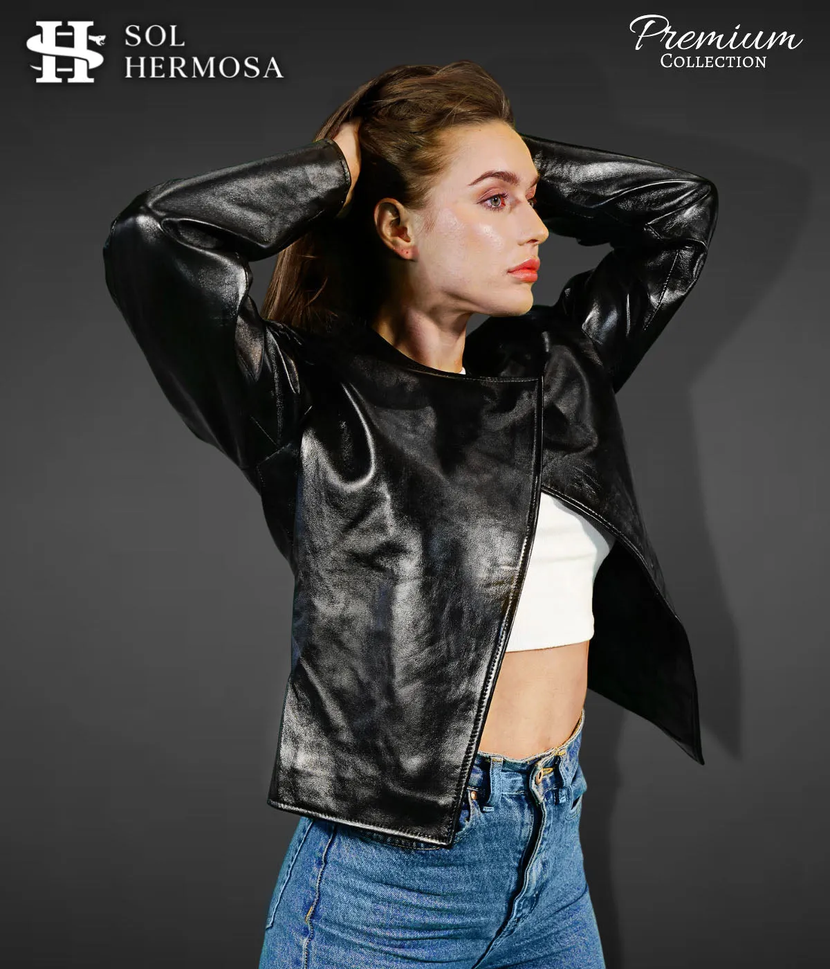 Women's Leather Jacket - Hestia